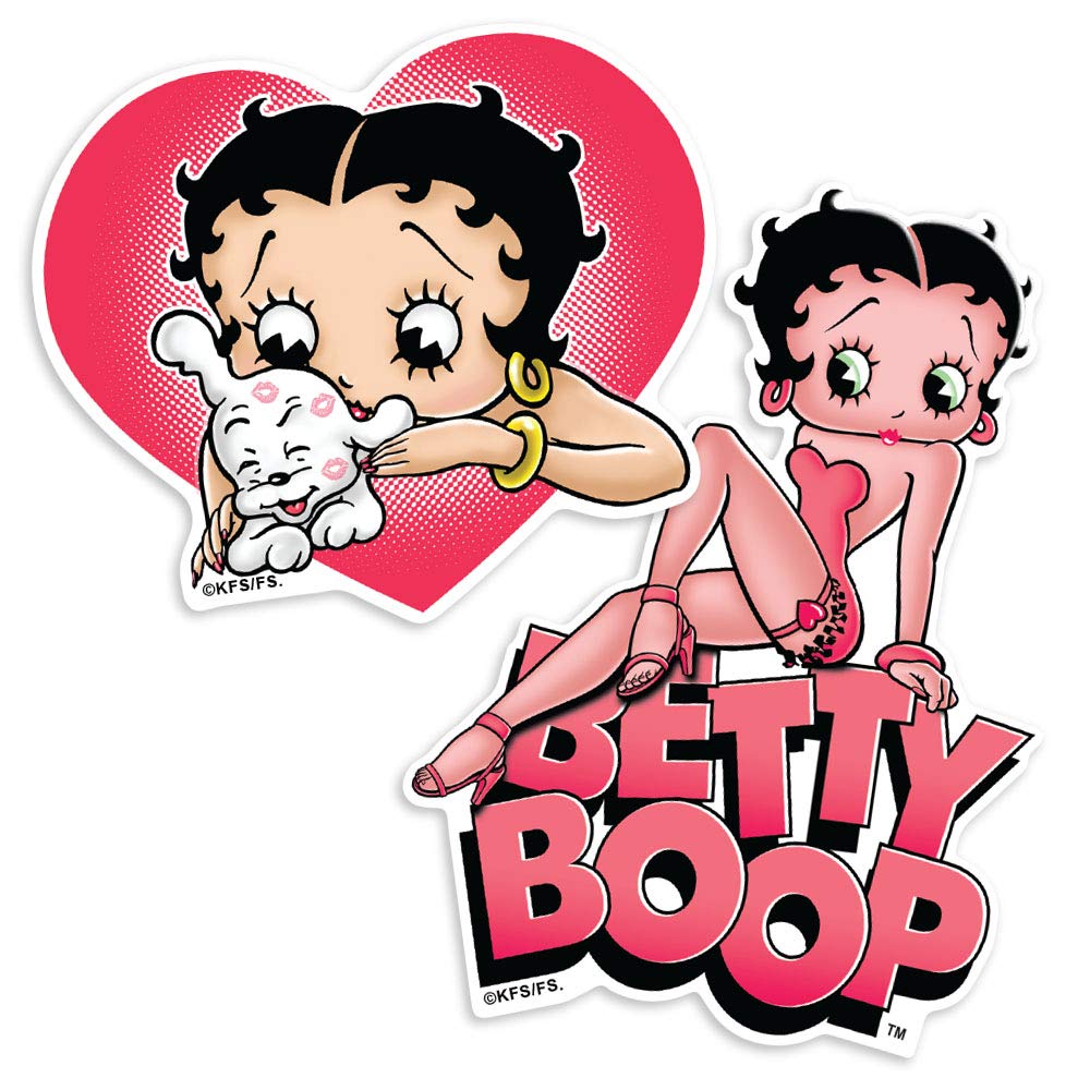 Amazon.com: Popfunk Betty Boop and Pudgy Hearts and Kisses